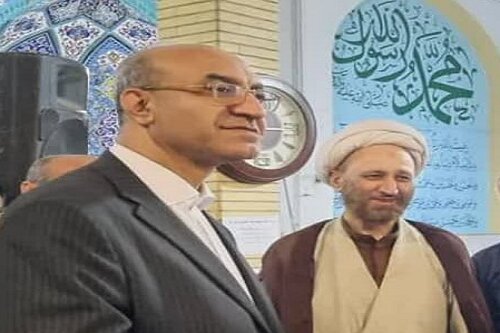 حضور استاندار کرمانشاه برای دومین بار در مسجد امیرالمؤمنین(ع)+ عکس