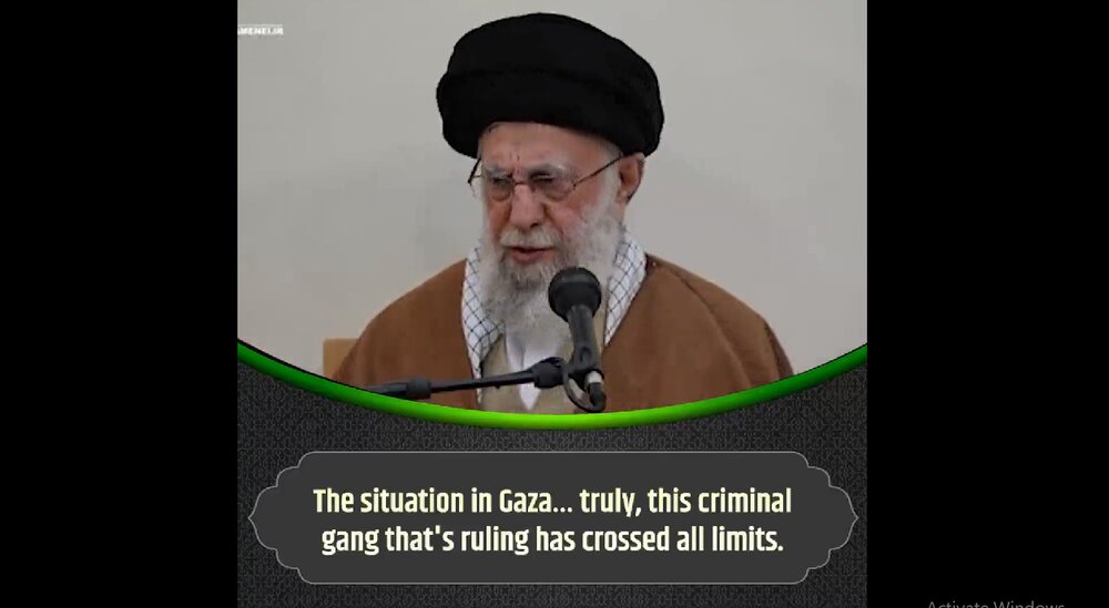 The crimes in Gaza have really gone beyond all the boundaries