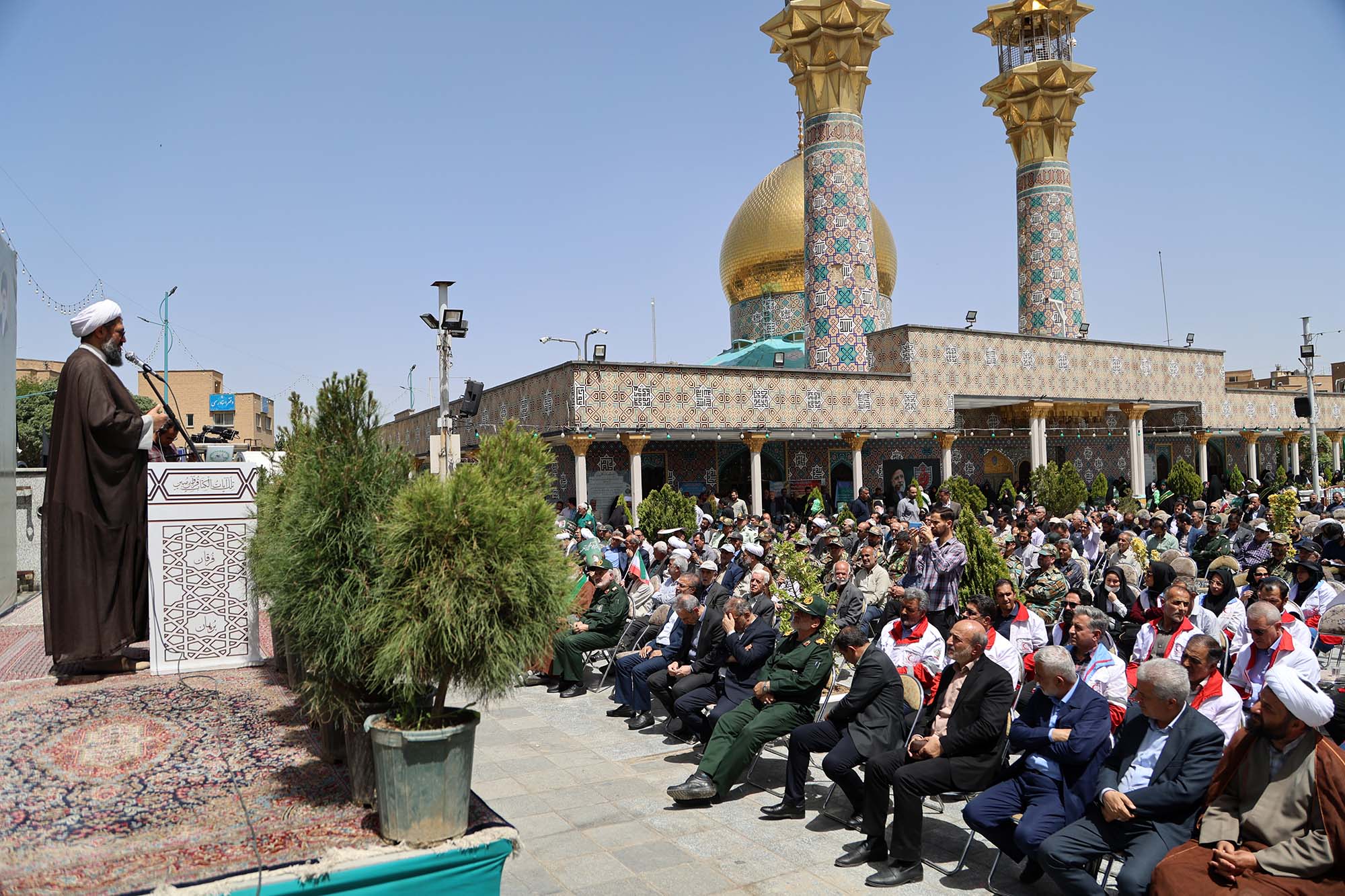 تصاویر / مراسم گرامیداشت شهدای خدمت در همدان