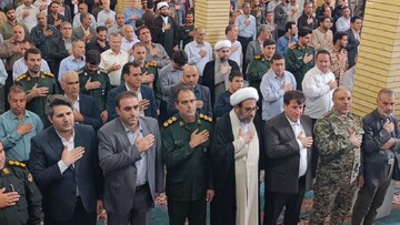 تصاویر/ مراسم سالگرد شهید رئیسی و همراهانش در مسجد صاحب الزمان(عج) کوهدشت