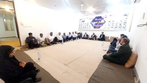 تصاویر/ نشست برنامه‌ریزی دهه امامت و ولایت در آبدان