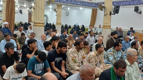 تصاویر/ اولین سالگرد شهدای خدمت در بندر ریگ