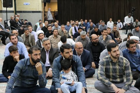 تصاویر/ مراسم بزرگداشت شهدای خدمت در مسجد جنرال ارومیه