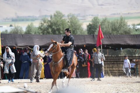 تصاویر رزمایش بزرگ بسیج عشایری کشور با عنوان میثاق  با ولایت در لرستان