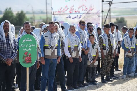 تصاویر رزمایش بزرگ بسیج عشایری کشور با عنوان میثاق  با ولایت در لرستان