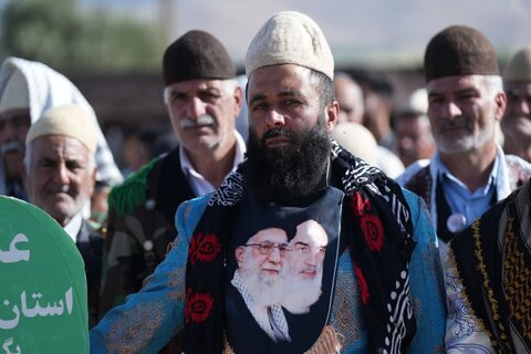 تصاویر رزمایش بزرگ بسیج عشایری کشور با عنوان میثاق  با ولایت در لرستان