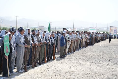 تصاویر رزمایش بزرگ بسیج عشایری کشور با عنوان میثاق  با ولایت در لرستان