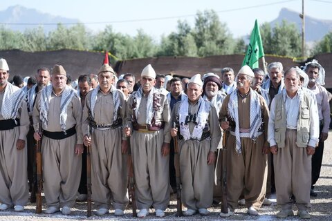 تصاویر رزمایش بزرگ بسیج عشایری کشور با عنوان میثاق  با ولایت در لرستان