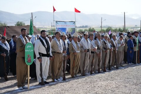 تصاویر رزمایش بزرگ بسیج عشایری کشور با عنوان میثاق  با ولایت در لرستان