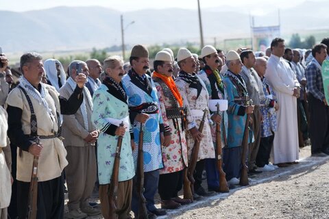 تصاویر رزمایش بزرگ بسیج عشایری کشور با عنوان میثاق  با ولایت در لرستان