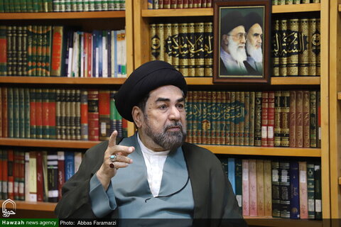 Photos/ Rencontre du président du Conseil indien des oulémas avec l'ayatollah A'rafi