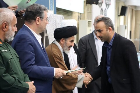 تصاویر/ مراسم بزرگداشت اولین سالگرد شهادت شهدای خدمت در ارومیه
