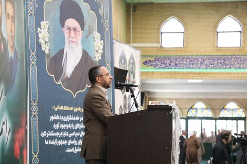 تصاویر/ مراسم بزرگداشت اولین سالگرد شهادت شهدای خدمت در ارومیه