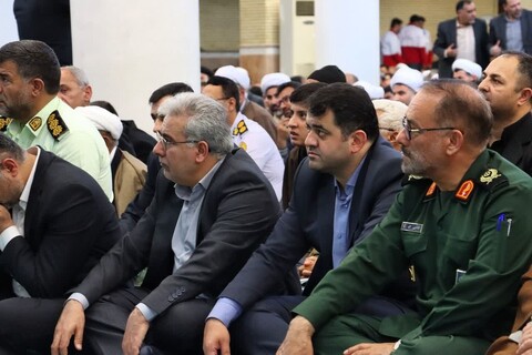 تصاویر/ مراسم بزرگداشت اولین سالگرد شهادت شهدای خدمت در ارومیه