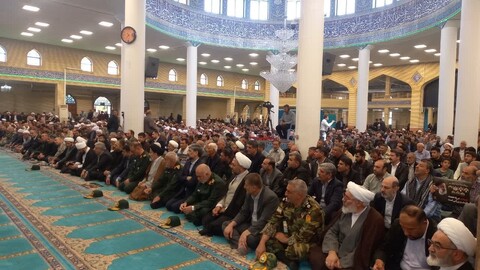 تصاویر/ مراسم بزرگداشت اولین سالگرد شهادت شهدای خدمت در ارومیه