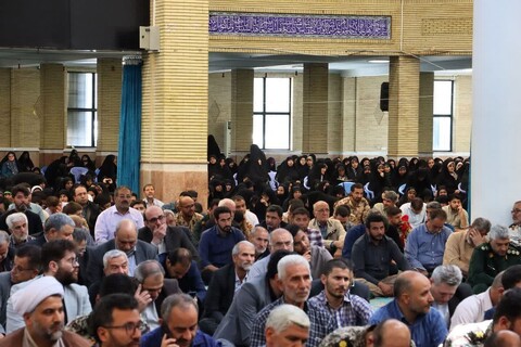 تصاویر/ مراسم بزرگداشت اولین سالگرد شهادت شهدای خدمت در ارومیه