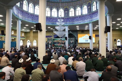 تصاویر/ مراسم بزرگداشت اولین سالگرد شهادت شهدای خدمت در ارومیه