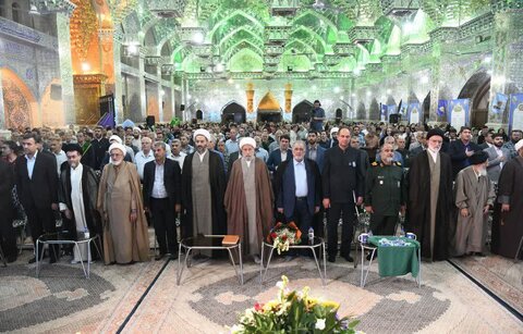 تصاویر| آیین اختتامیه جشنواره شعر آستانه خورشید