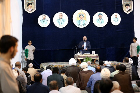 تصاویر/ مراسم گرامی داشت شهدای خدمت و شهید جمهور