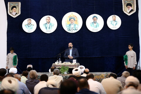 تصاویر/ مراسم گرامی داشت شهدای خدمت و شهید جمهور