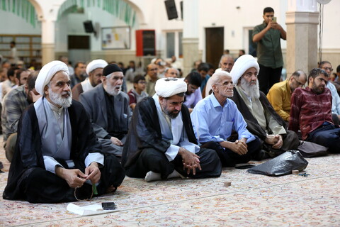 تصاویر/ مراسم گرامی داشت شهدای خدمت و شهید جمهور