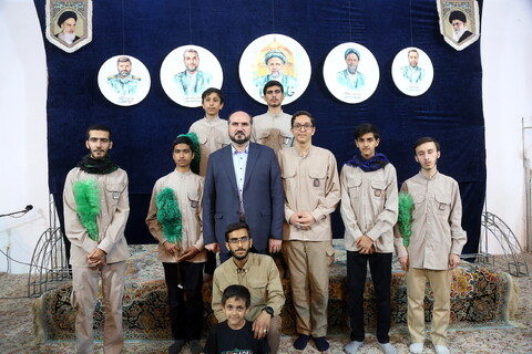 تصاویر/ مراسم گرامی داشت شهدای خدمت و شهید جمهور