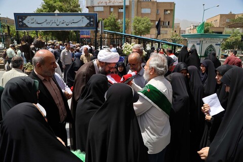 تصاویر /  مراسم گرامیداشت شهدای خدمت در همدان