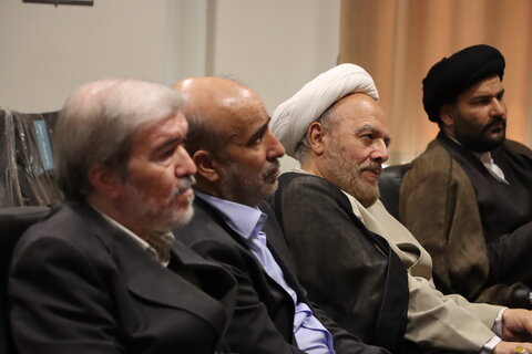 مراسم اولین سالگرد شهادت آیت الله رئیسی در مدرسه عالی شهید مطهری