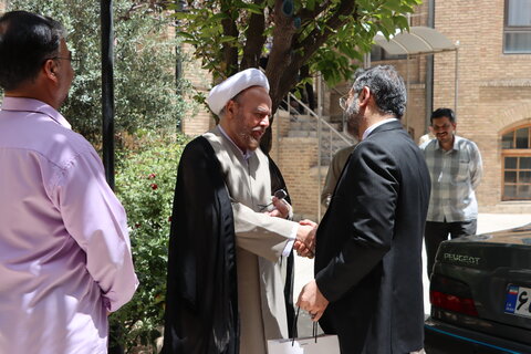 مراسم اولین سالگرد شهادت آیت الله رئیسی در مدرسه عالی شهید مطهری