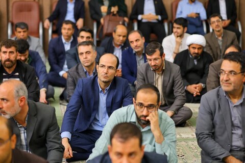 تصاویر | مراسم بزگداشت فرارسیدن اولین سالگرد شهدای خدمت در دانشگاه تبریز