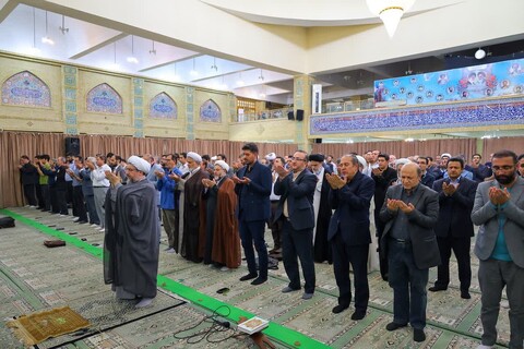 تصاویر | مراسم بزگداشت فرارسیدن اولین سالگرد شهدای خدمت در دانشگاه تبریز