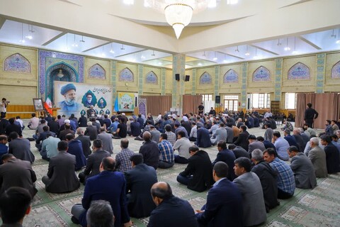 تصاویر | مراسم بزگداشت فرارسیدن اولین سالگرد شهدای خدمت در دانشگاه تبریز