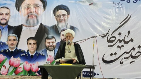 تصاویر/ برگزاری مراسم بزرگداشت شهدای خدمت در شهرستان بهارستان