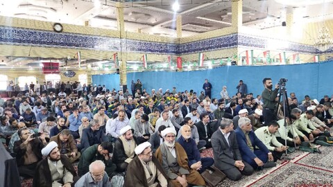 تصاویر/ برگزاری مراسم بزرگداشت شهدای خدمت در شهرستان بهارستان