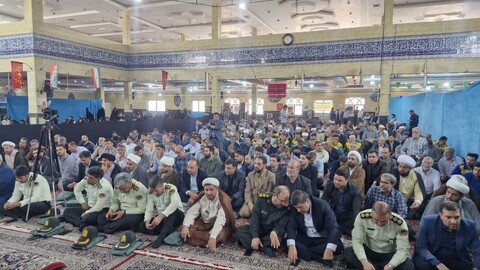 تصاویر/ برگزاری مراسم بزرگداشت شهدای خدمت در شهرستان بهارستان