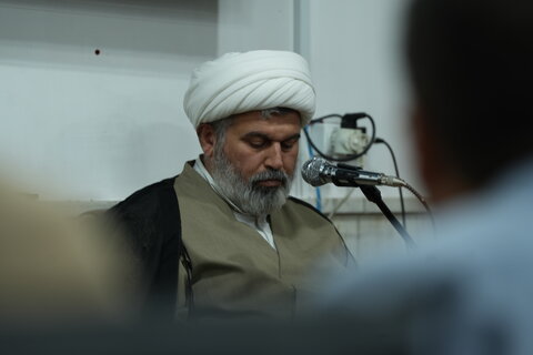 تصاویر/دیدار مدیران روحانی مدارس آموزش و پرورش خوزستان با معاون تبلیغ و امور فرهنگی حوزه های علمیه کشور