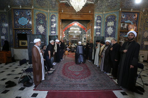 تصاویر / مراسم بزرگداشت حجت الاسلام نقده دوزان در حسینیه بنی فاطمه اصفهان