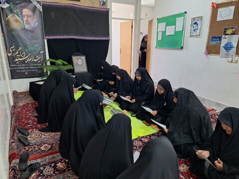 تصاویر/برگزاری مراسم ختم‌ قرآن  به مناسبت شهادت شهدای خدمت در آستانه