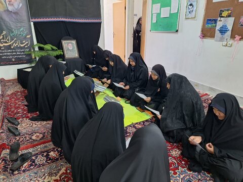 تصاویر/برگزاری مراسم ختم‌ قرآن  به مناسبت شهادت شهدای خدمت در آستانه