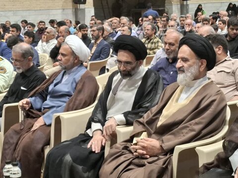 تصاویر / مراسم اولین سالگرد شهدای خدمت در ناحیه مقاومت بسیج کاشان