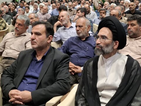 تصاویر / مراسم اولین سالگرد شهدای خدمت در ناحیه مقاومت بسیج کاشان