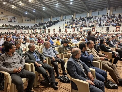 تصاویر / مراسم اولین سالگرد شهدای خدمت در ناحیه مقاومت بسیج کاشان