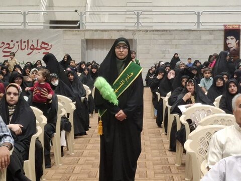 تصاویر / مراسم اولین سالگرد شهدای خدمت در ناحیه مقاومت بسیج کاشان