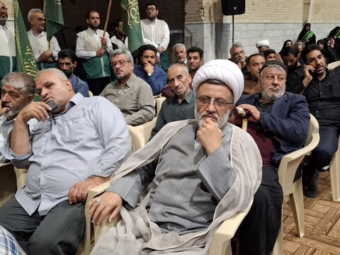 تصاویر / مراسم اولین سالگرد شهدای خدمت در ناحیه مقاومت بسیج کاشان