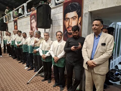 تصاویر / مراسم اولین سالگرد شهدای خدمت در ناحیه مقاومت بسیج کاشان