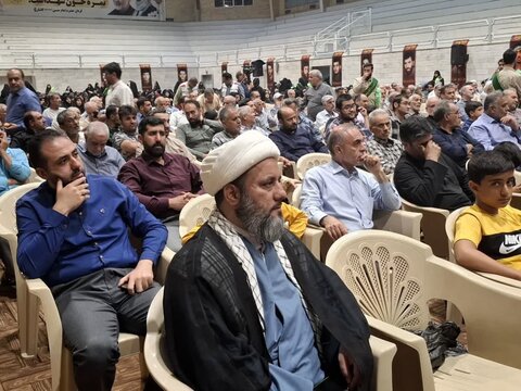 تصاویر / مراسم اولین سالگرد شهدای خدمت در ناحیه مقاومت بسیج کاشان