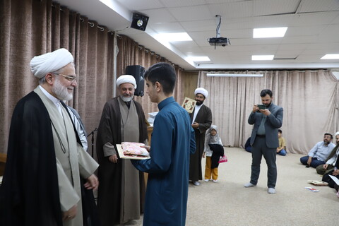 تصاویر/ تجلیل از اساتید و طلاب برتر حوزه علمیه خاتم الانبیاء سنندج