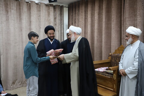 تصاویر/ تجلیل از اساتید و طلاب برتر حوزه علمیه خاتم الانبیاء سنندج