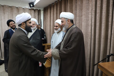 تصاویر/ تجلیل از اساتید و طلاب برتر حوزه علمیه خاتم الانبیاء سنندج