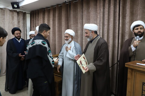 تصاویر/ تجلیل از اساتید و طلاب برتر حوزه علمیه خاتم الانبیاء سنندج